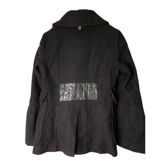 Mackage wool blend coat black women's size small - Picture 2 of 8